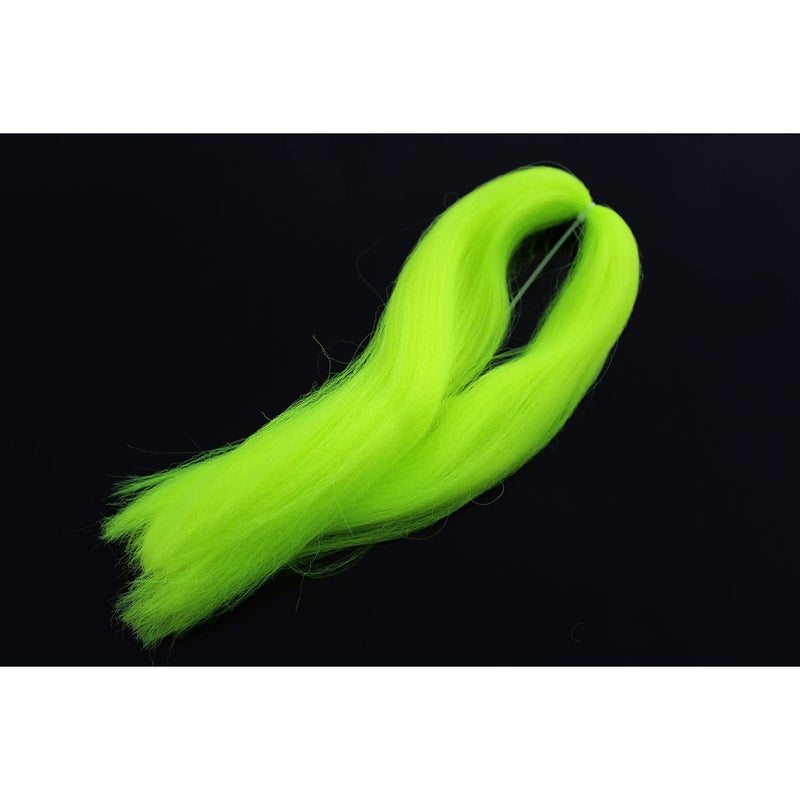 Tigofly 16 Colors Synthetic Fiber Large Hank Super Hair Fly Tying Bucktail Jig Lure Making Materials (16 Colors) - Image 2